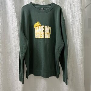 Independent Trading Green Bay Packers Game Day Crewneck‎ Sweatshirt 3XL